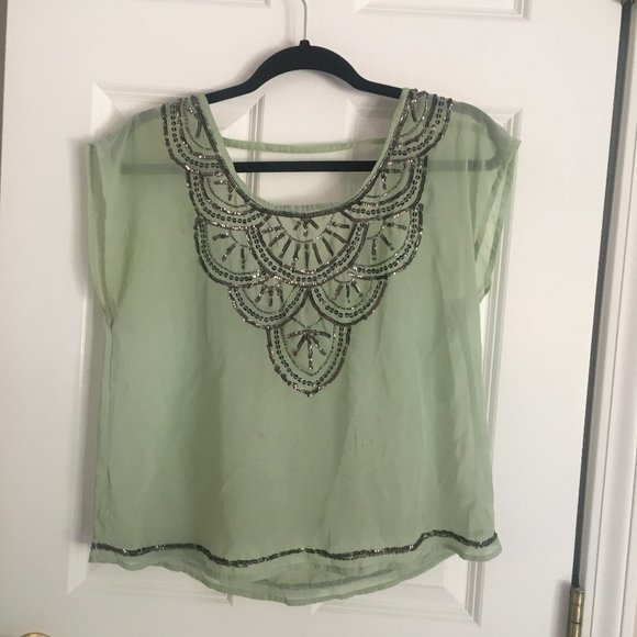 Decree Art Deco Blouse - Picture 1 of 2